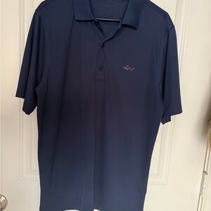 Men's Greg Norman Navy Polo Shirt